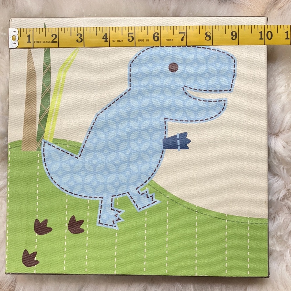 Dinosaur canvas wall decor - Picture 6 of 6